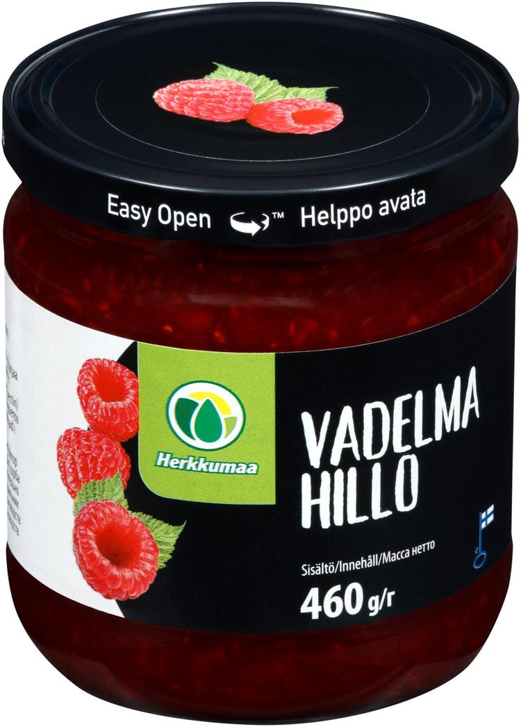 Herkkumaa Vadelmahillo 460g