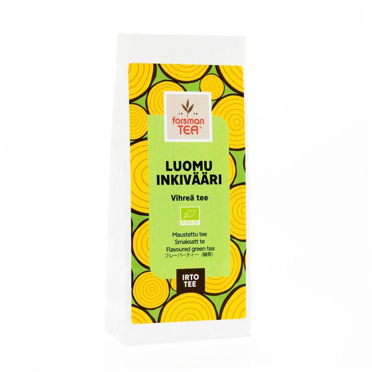 Forsman tea Luomu Inkivääri Sencha vihreä tee 60 g