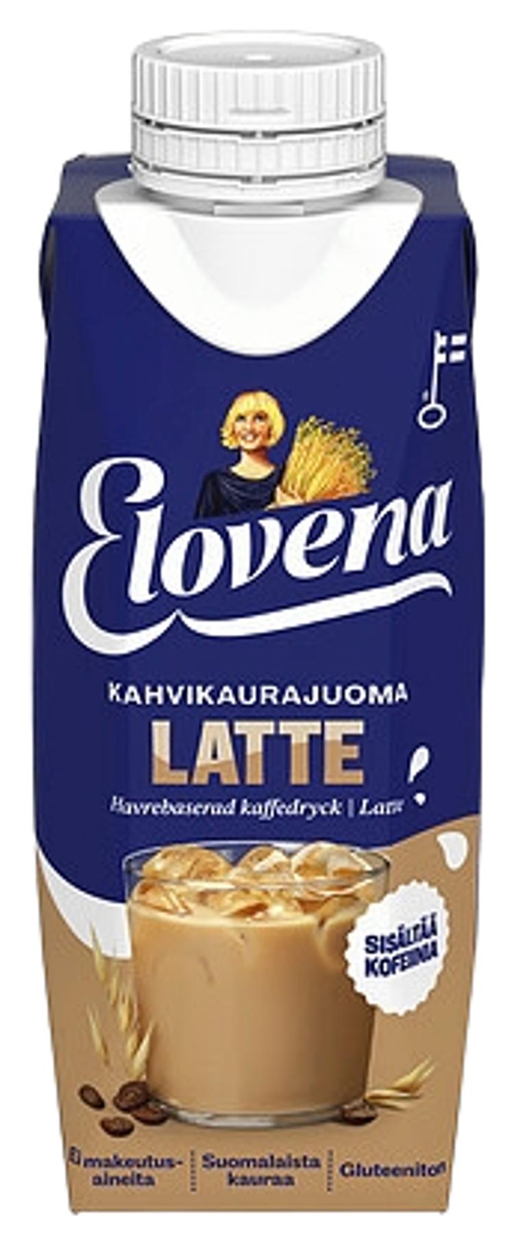 Elovena 2,5dl latte kahvikaurajuoma