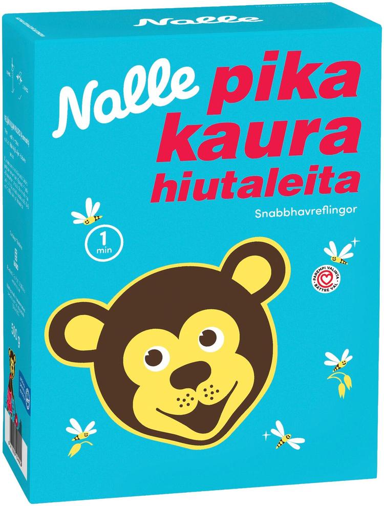 Nalle 500g pikakaurahiutaleita