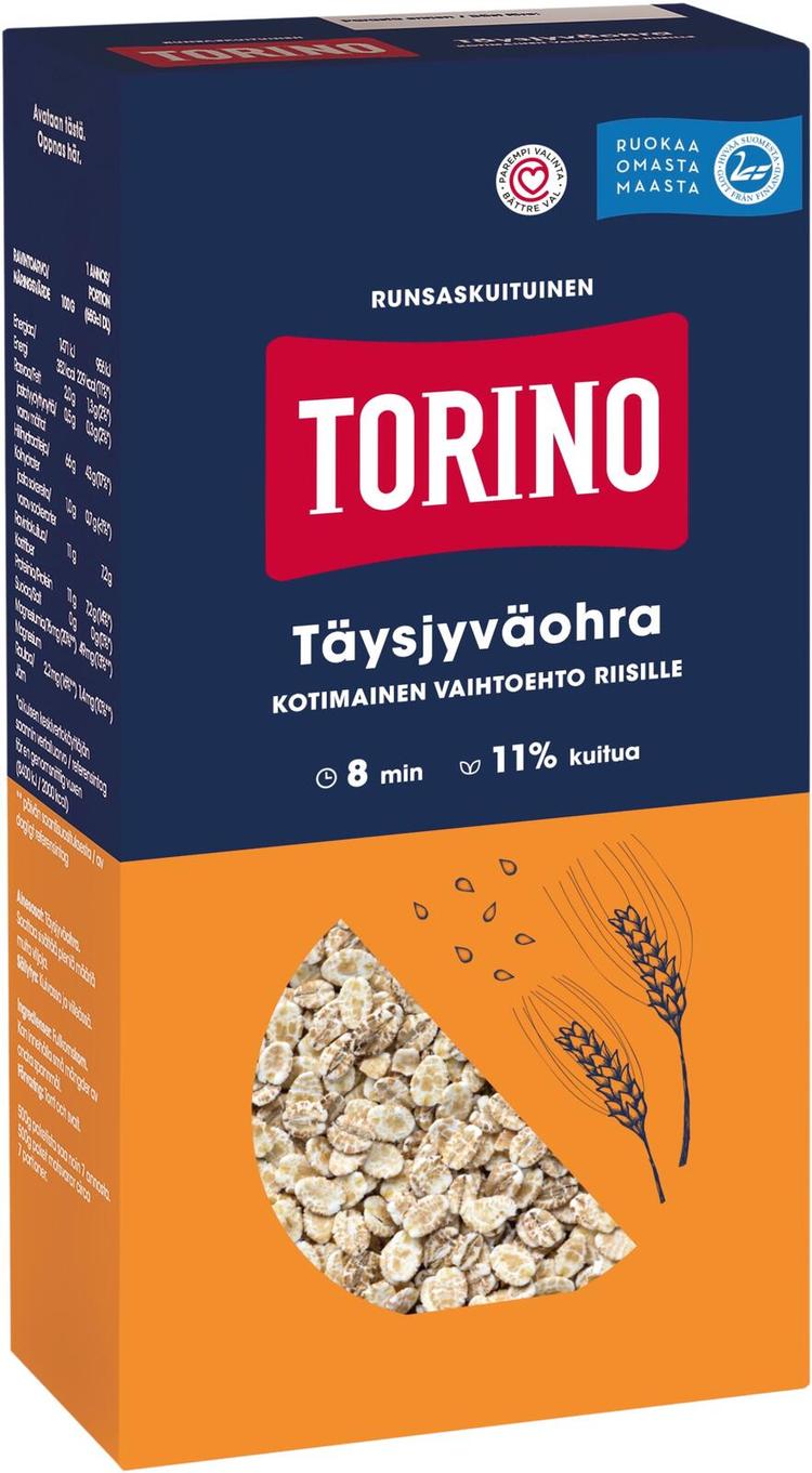 Torino 500g täysjyväohra