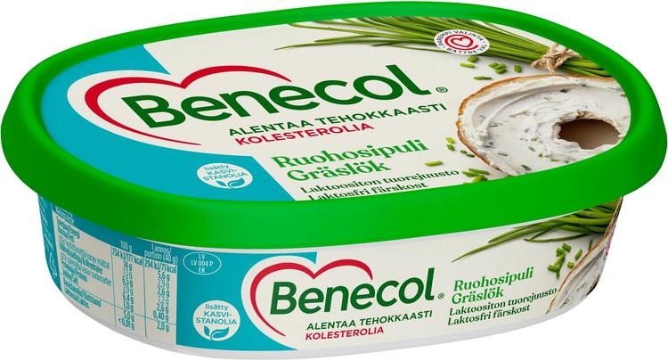 Benecol 160g tuorejuusto ruohosipuli kolesterolia alentava