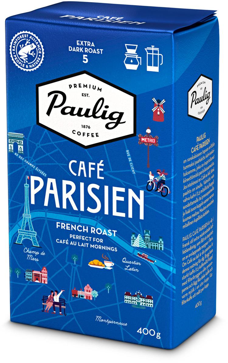 Paulig Café Parisien kahvi suodatinjauhatus 400g