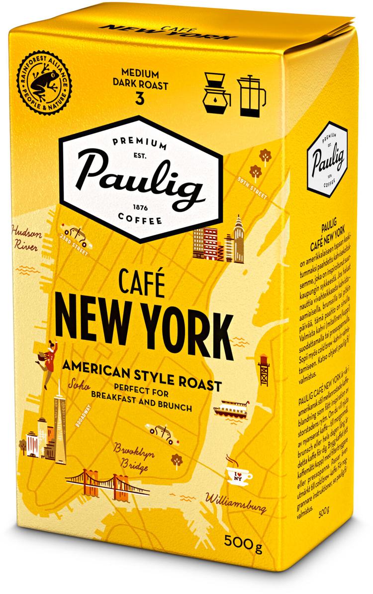 Paulig Café New York kahvi suodatinjauhatus 500g