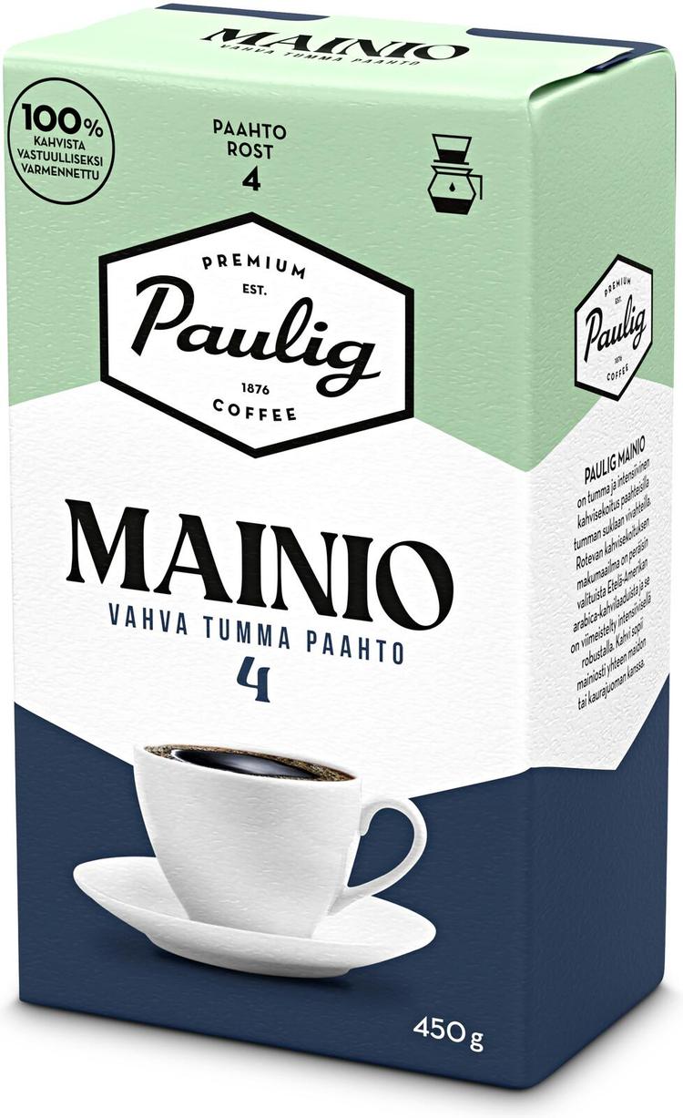 Paulig Mainio suodatinjauhettu kahvi 450g