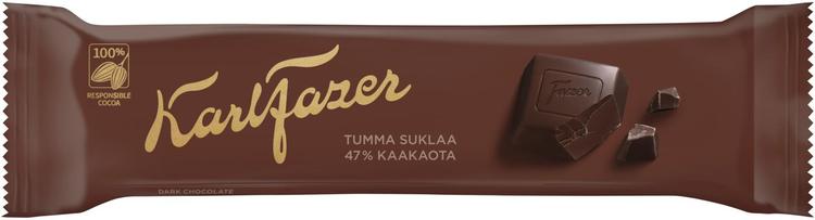 Karl Fazer tumma suklaapatukka 39g