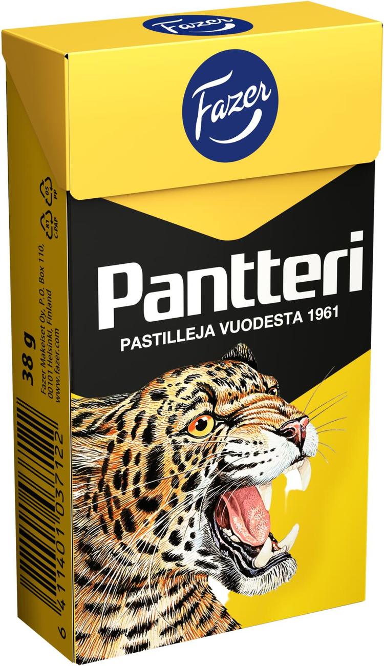 Fazer Pantteri pastilleja 38g