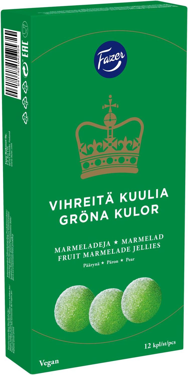 Fazer Vihreitä kuulia marmeladi 260g