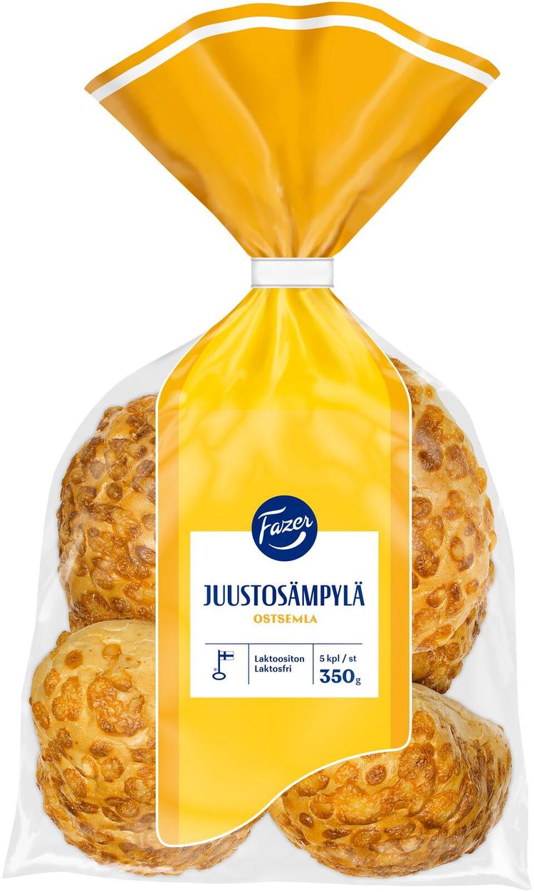 Fazer Juustosämpylä 5kpl 350g