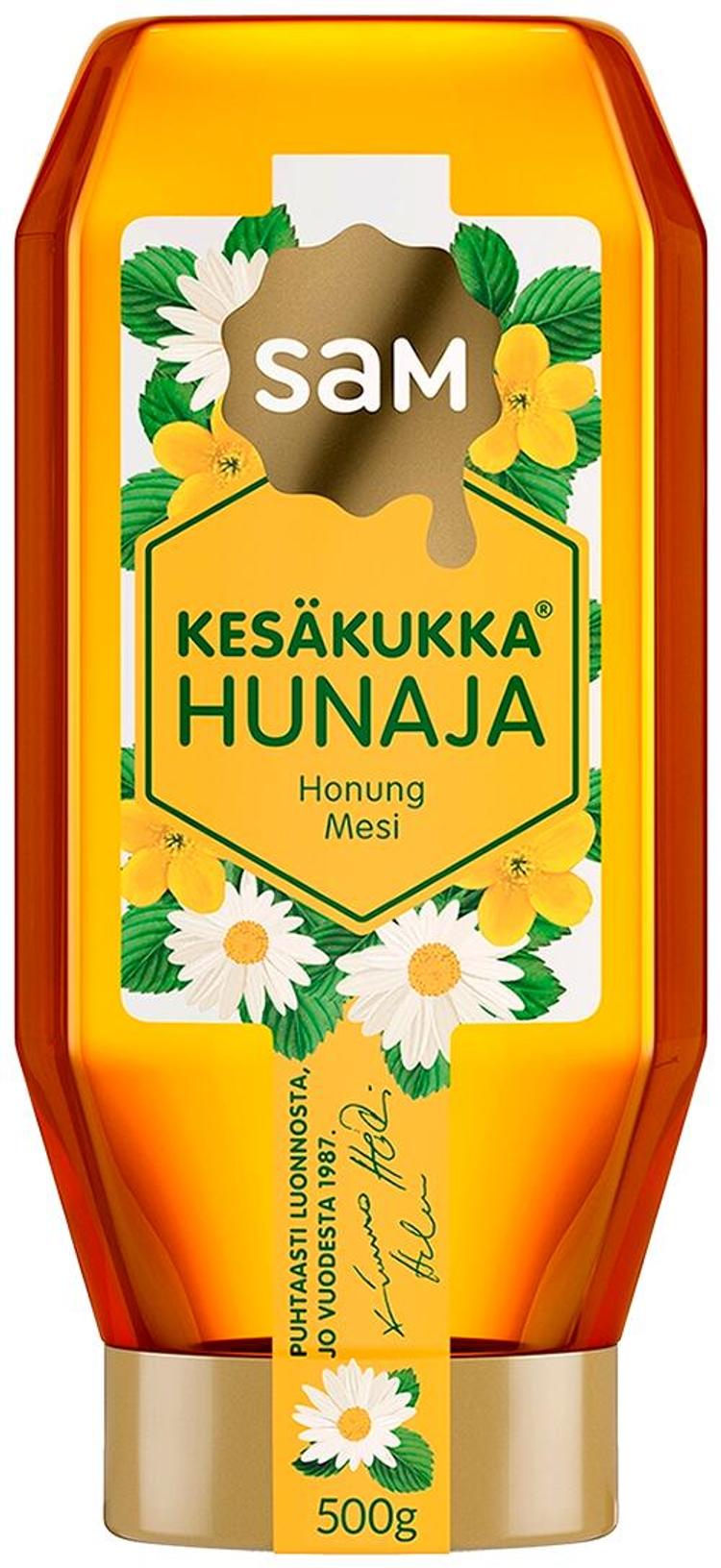 Hunajainen SAM Kesäkukka Hunaja 500g