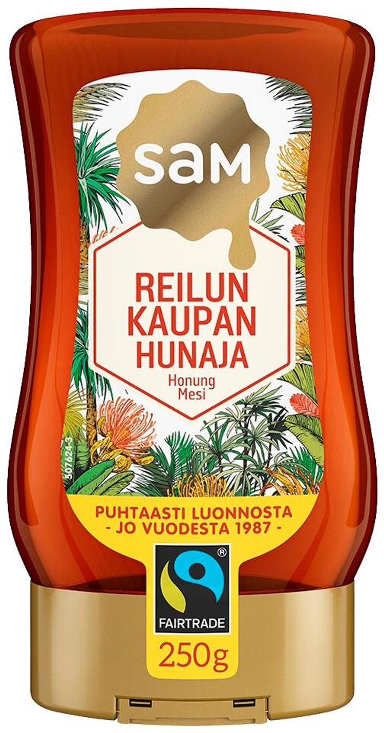 Hunajainen SAM Reilun Kaupan Hunaja 250g