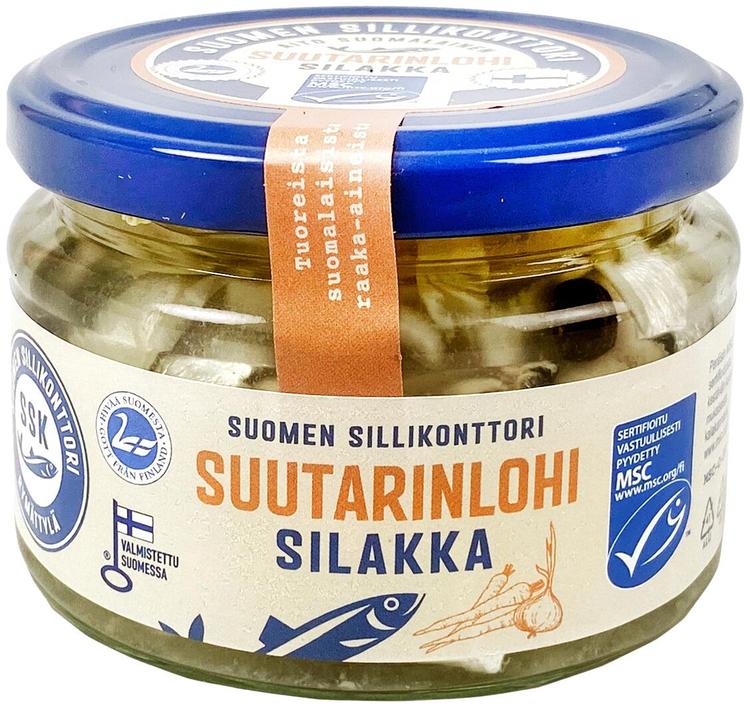 Suomen Sillikonttori Suutarinlohi silakkarulla 280g MSC