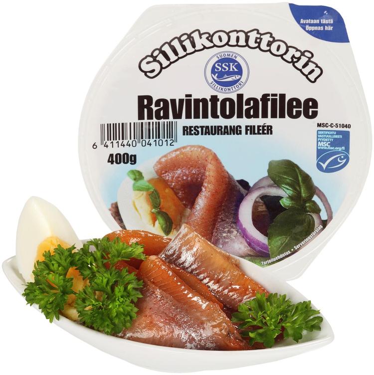 Sillikonttori Ravintolafilee 400g/260g