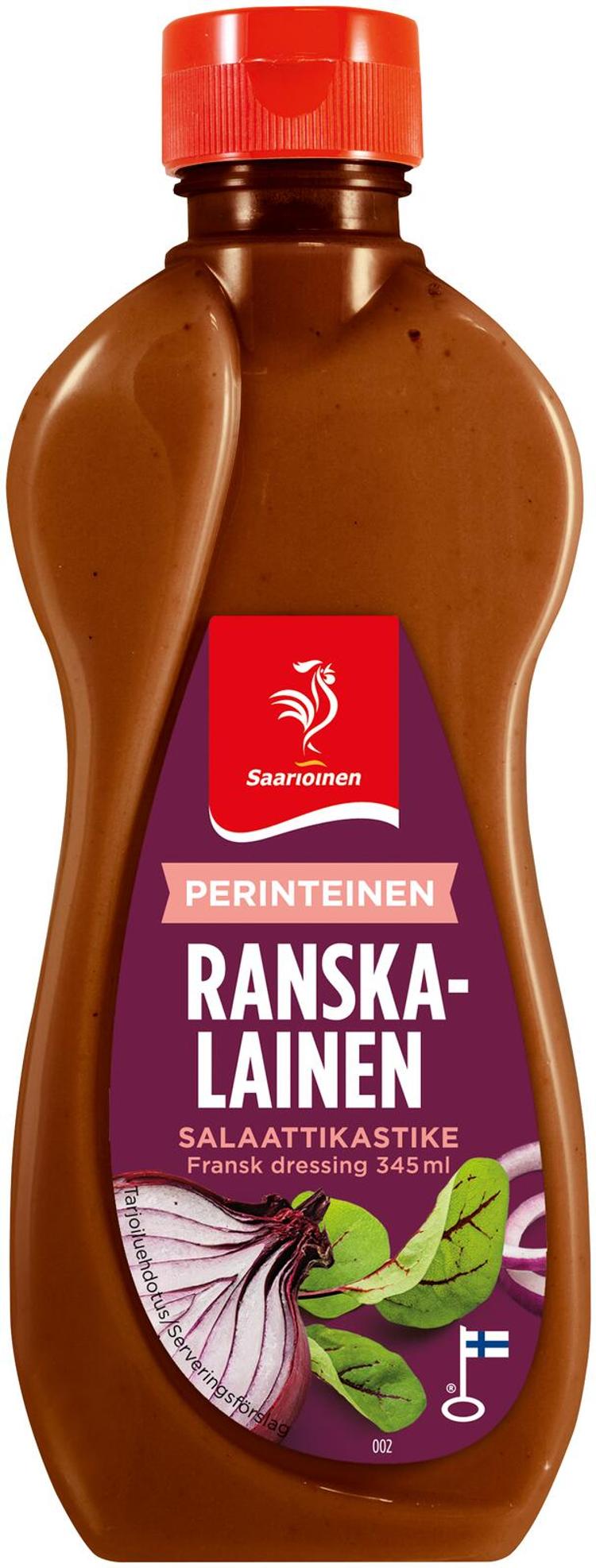 Saarioinen Perinteinen ranskalainen salaattikastike 345ml