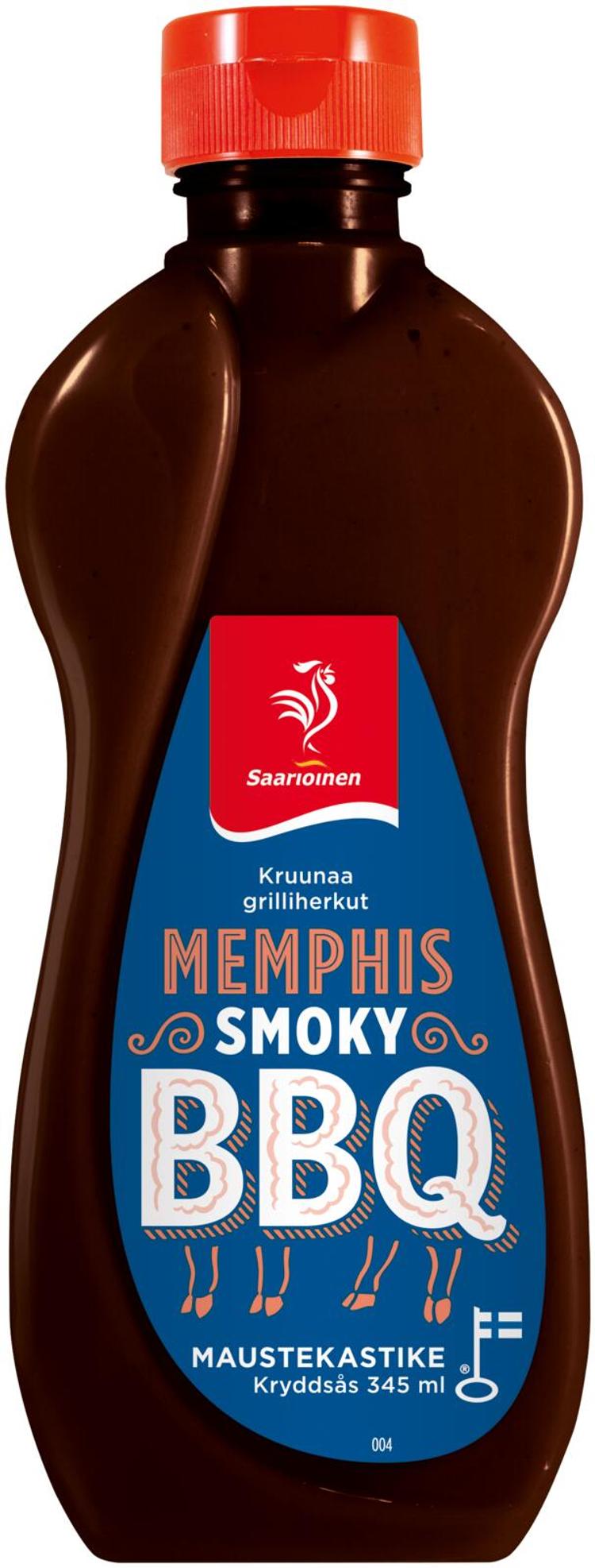 Saarioinen Memphis smoky BBQ maustekastike 345ml