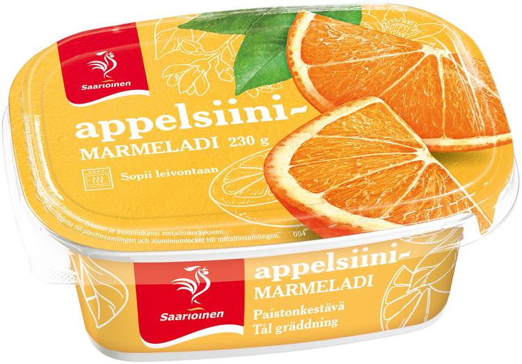 Saarioinen Appelsiinimarmeladi 230g