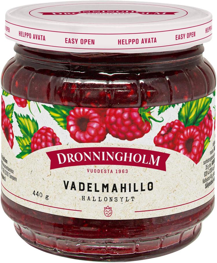 Dronningholm Vadelmahillo 440g