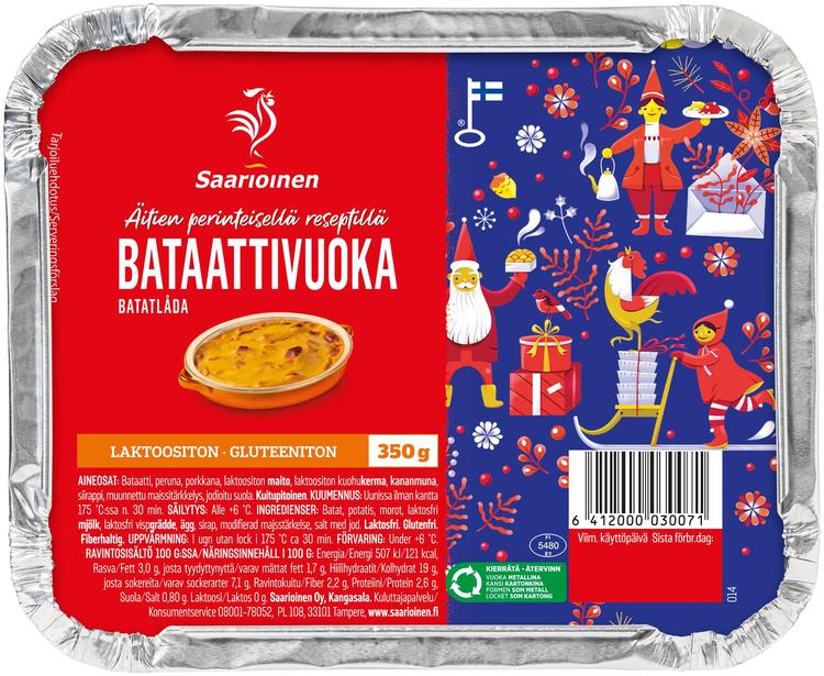 Saarioinen Bataattivuoka 350g