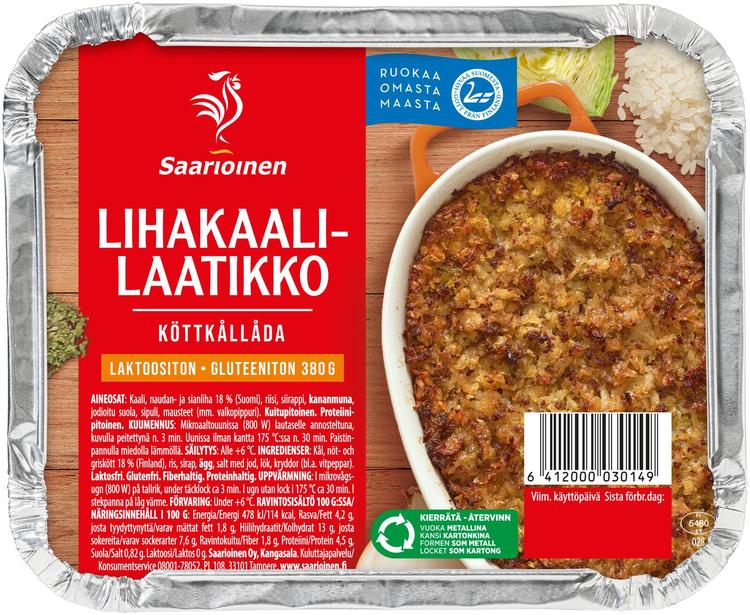 Saarioinen Lihakaalilaatikko 380g