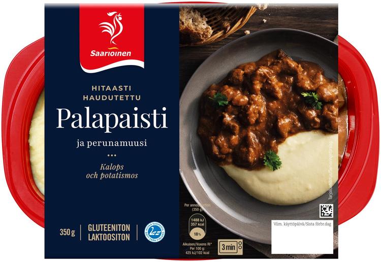 Saarioinen Palapaisti ja perunamuusi 350g