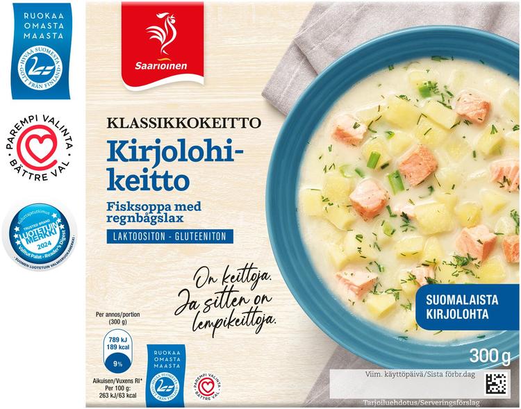 Saarioinen Kirjolohikeitto 300g