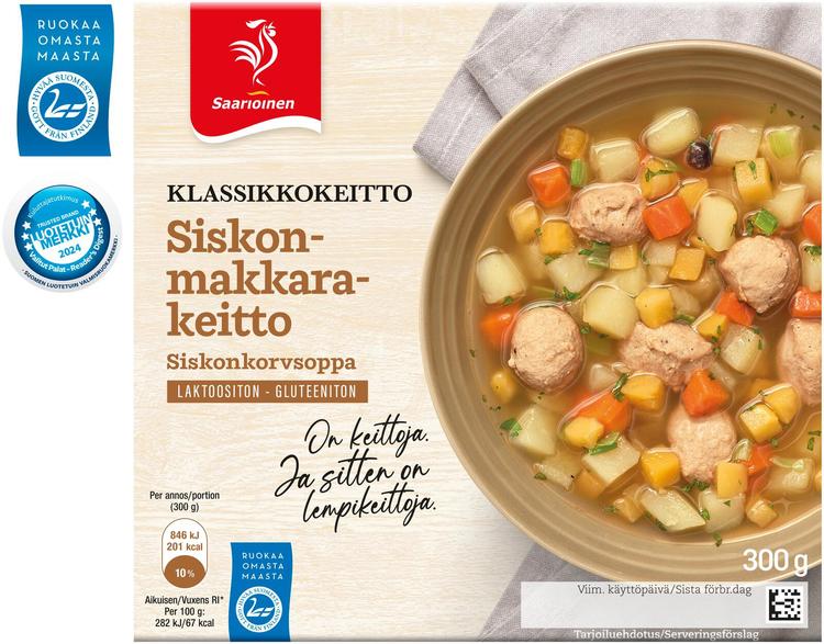 Saarioinen Siskonmakkarakeitto 300g