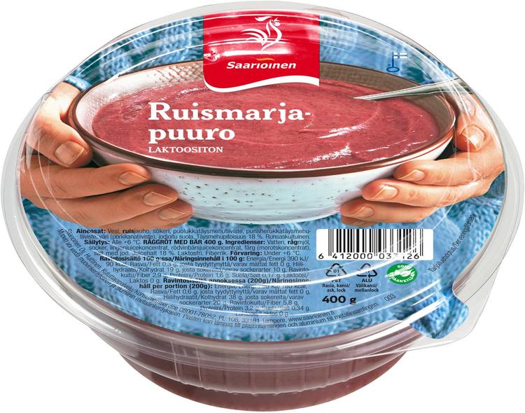 Saarioinen Ruismarjapuuro 400g