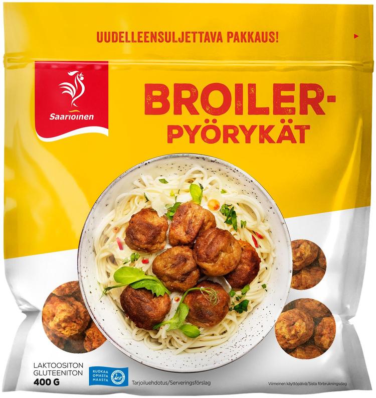 Saarioinen Broilerpyörykät 400g