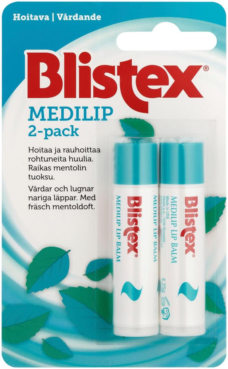 Blistex Medilip huulivoide 2x4,25g