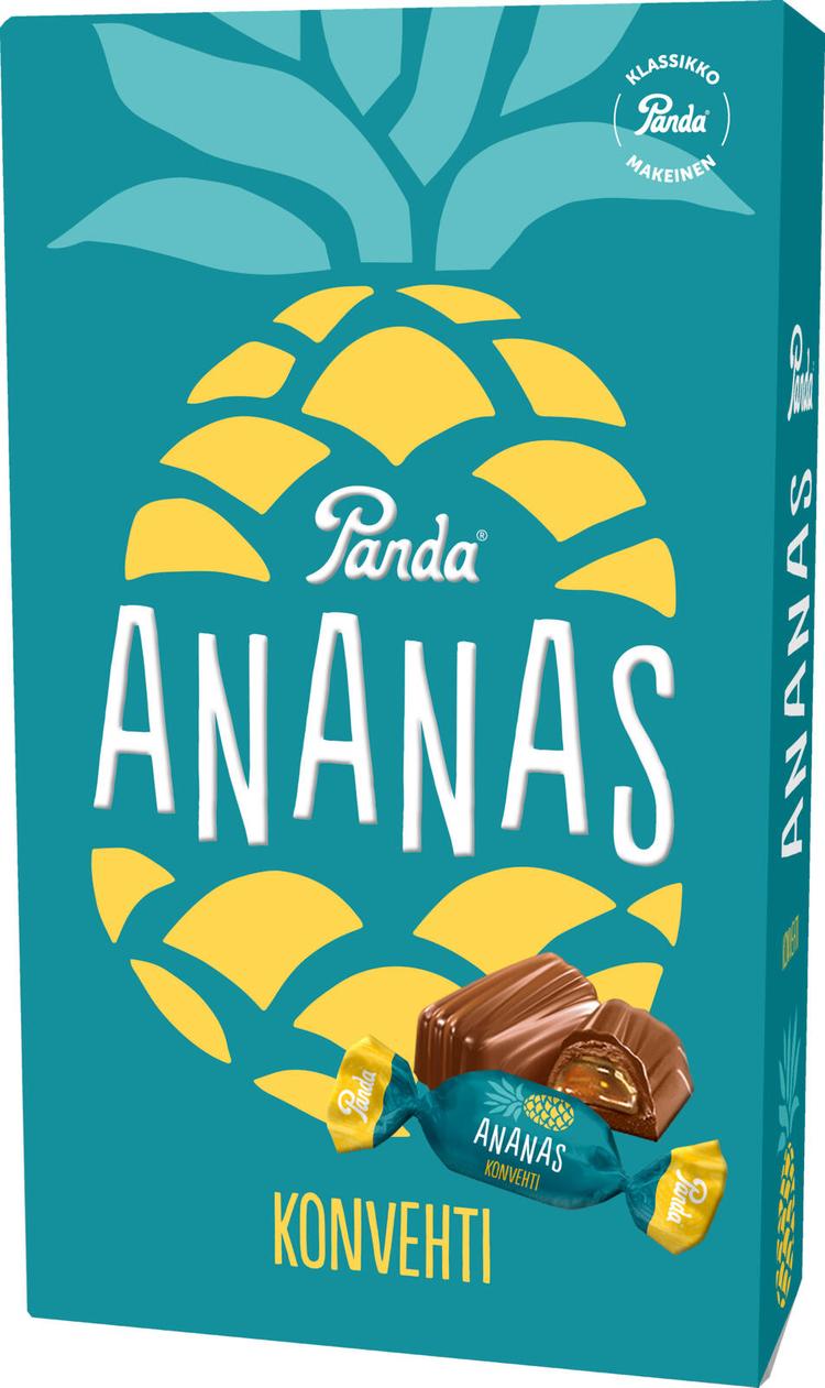 Panda Ananaskonvehteja 280g