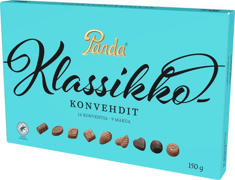 Panda Klassikkokonvehdit 150g