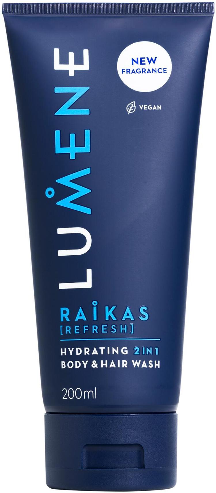 Lumene RAIKAS Kosteuttava 2in1 Suihkugeeli 200ml