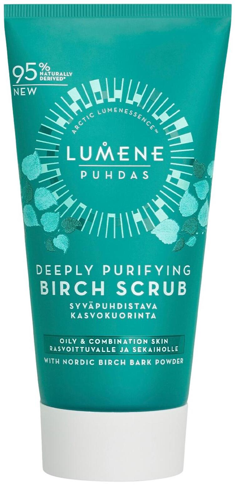 Lumene PUHDAS Syväpuhdistava kasvokuorinta 75ml