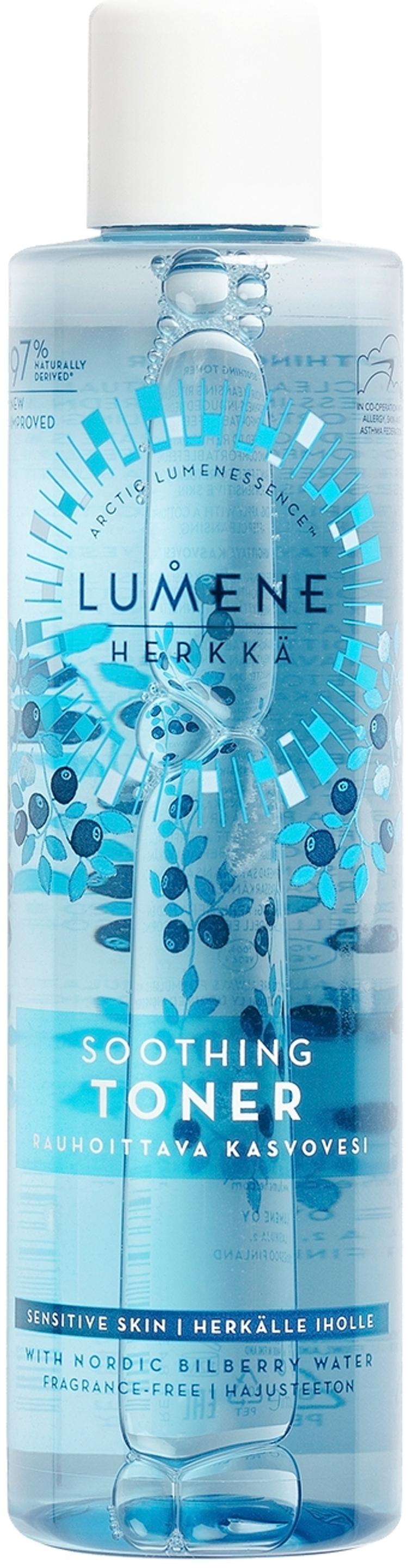 Lumene HERKKÄ Rauhoittava kasvovesi 200ml