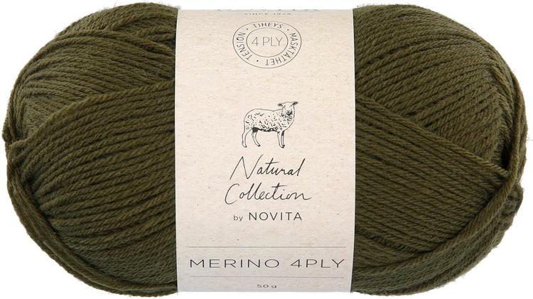 Novita Merino 4PLY 50g petäjä 388