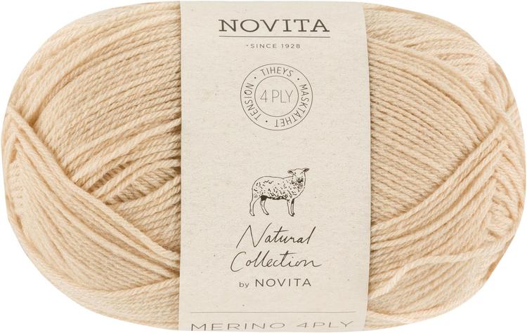 Novita Merino 4PLY 50g ohra 600