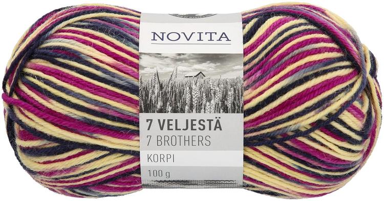 Novita Lanka 7 Veljestä Korpi 100g 834