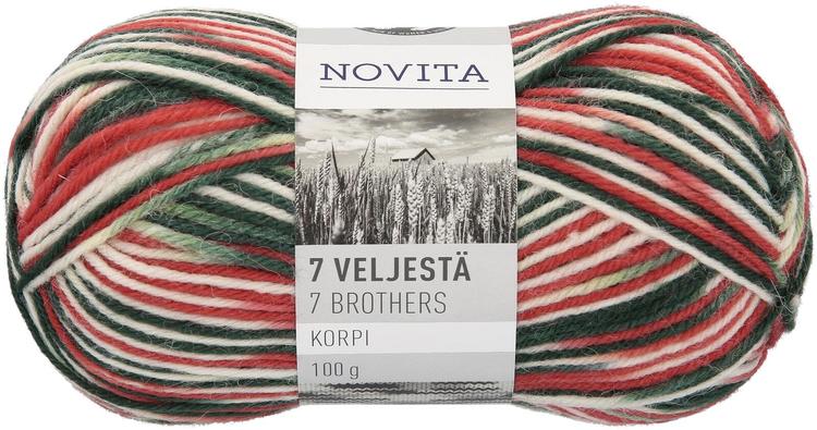 Novita Lanka 7 Veljestä Korpi 100g 840