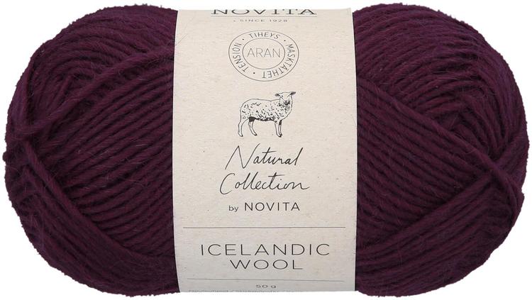 Novita lanka Icelandic Wool 50g 596