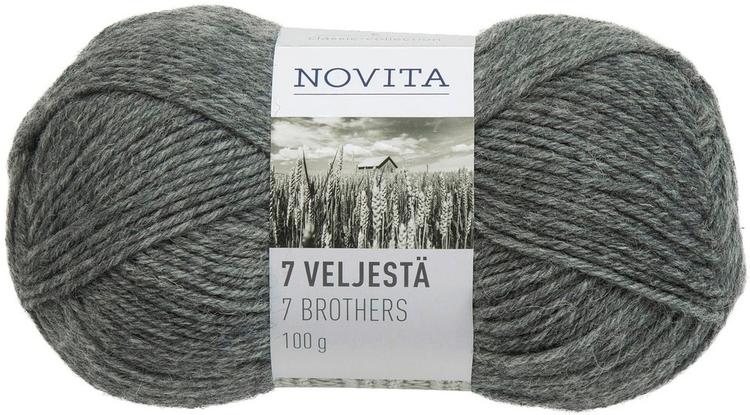 Novita 7 veljestä 100g kallio 048