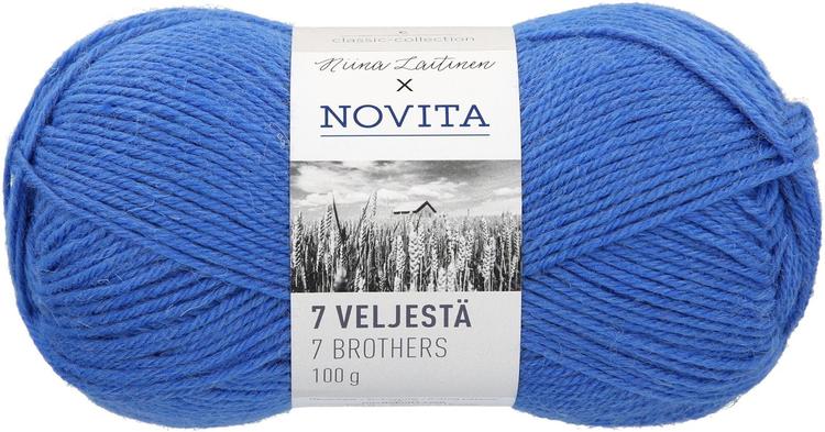 Novita lanka 7 Veljestä 100g 136