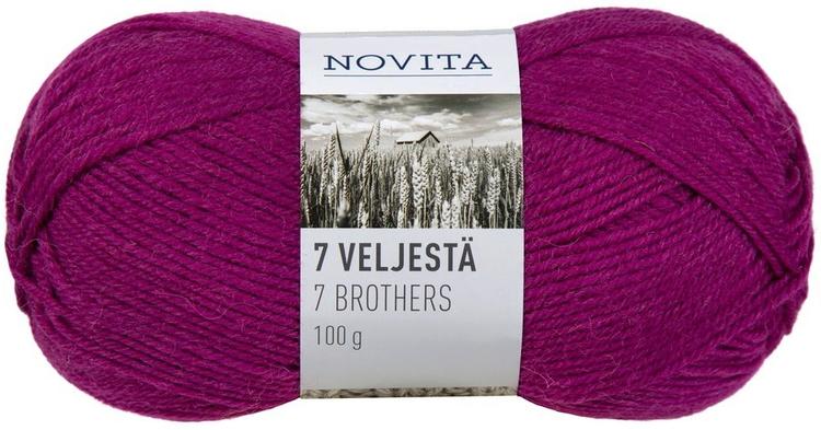 Novita 7 veljestä 100g kaunokki 563