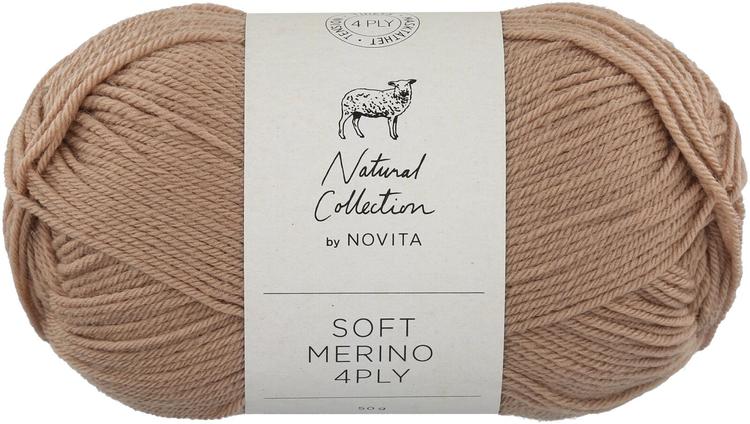 Novita lanka Soft Merino 4 PLY 50 g särkkä 618