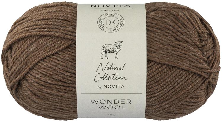 Novita lanka Wonder Wool DK 50 g metsäsieni 068