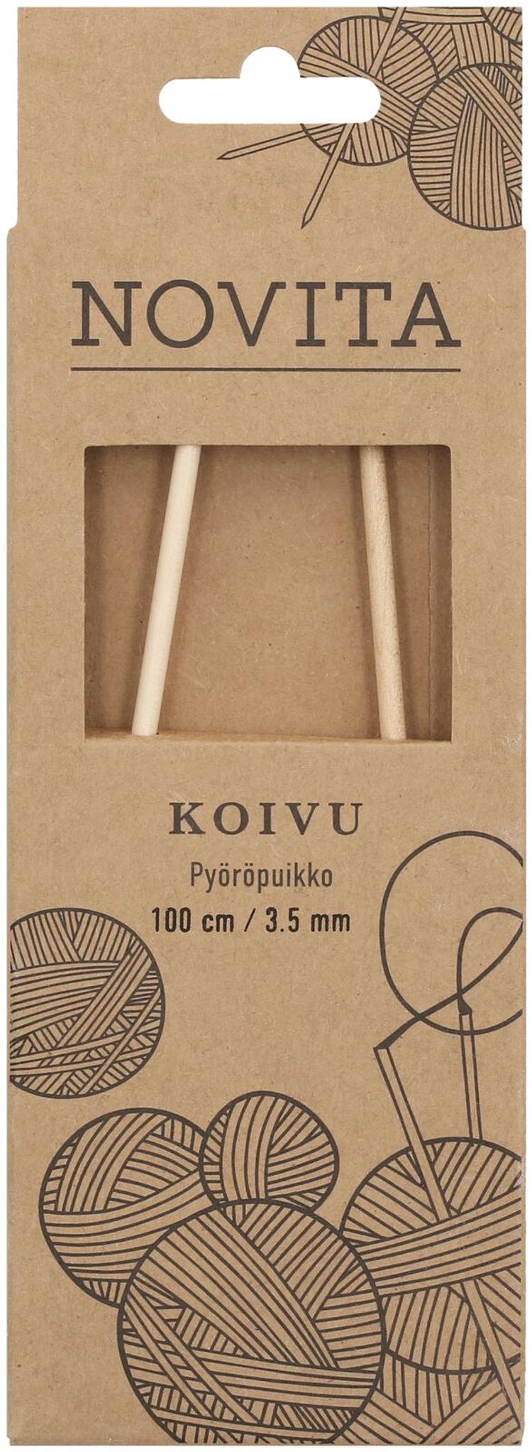 Novita Pyöröpuikko koivu 100 cm 3.5