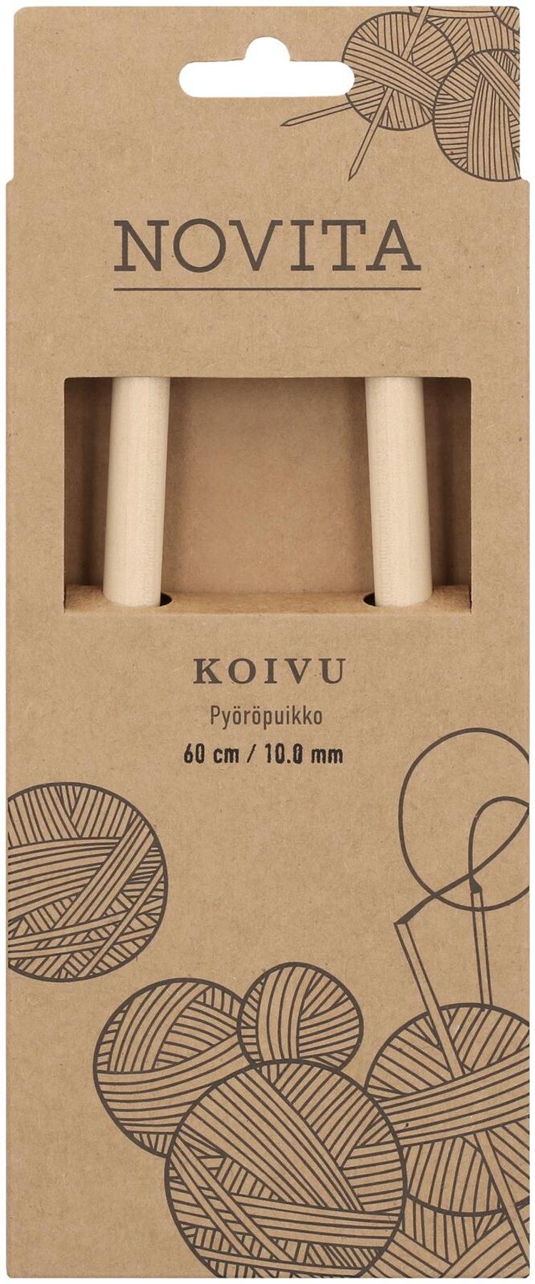 Novita Pyöröpuikko koivu 60cm - 10mm