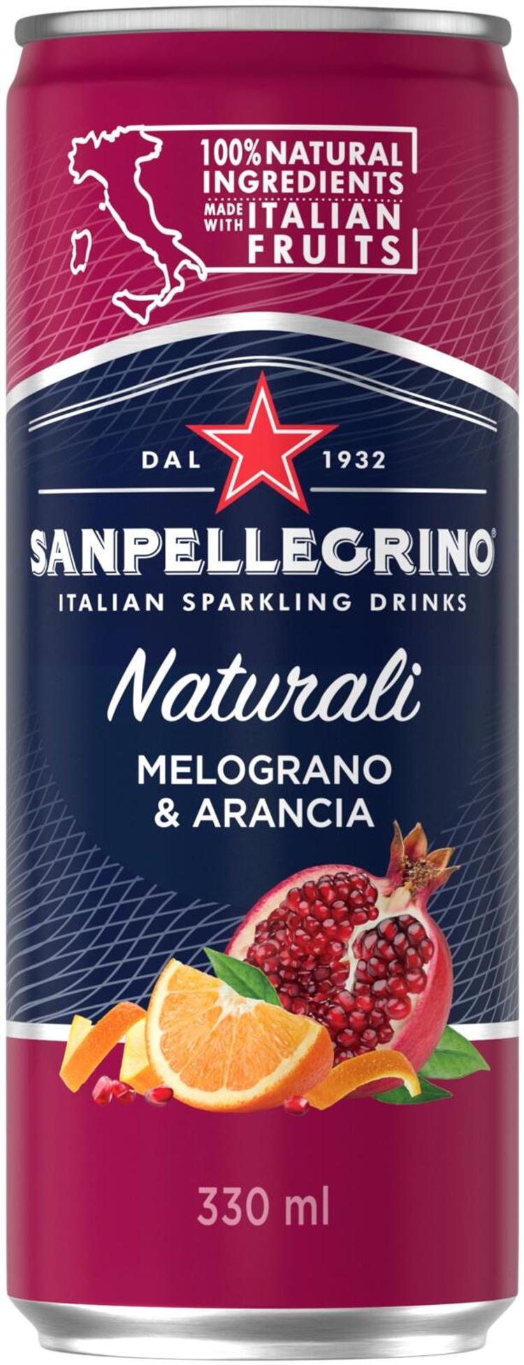 San Pellegrino Naturali Melograno & Arancia 33cl