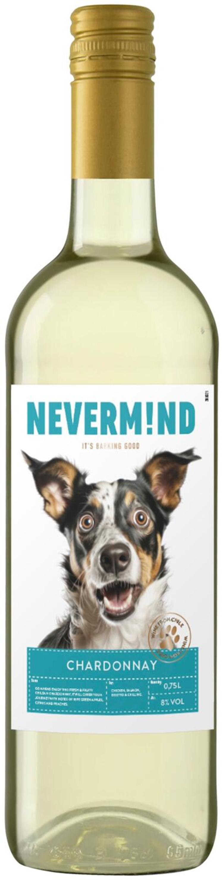 Nevermind Chardonnay 8% 75cl plo