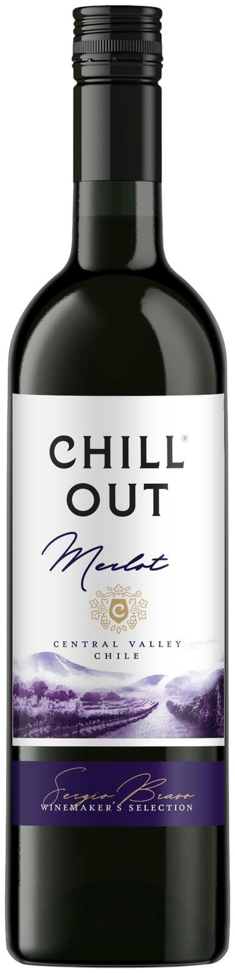 Chill Out Merlot Chile 8% 75cl plo