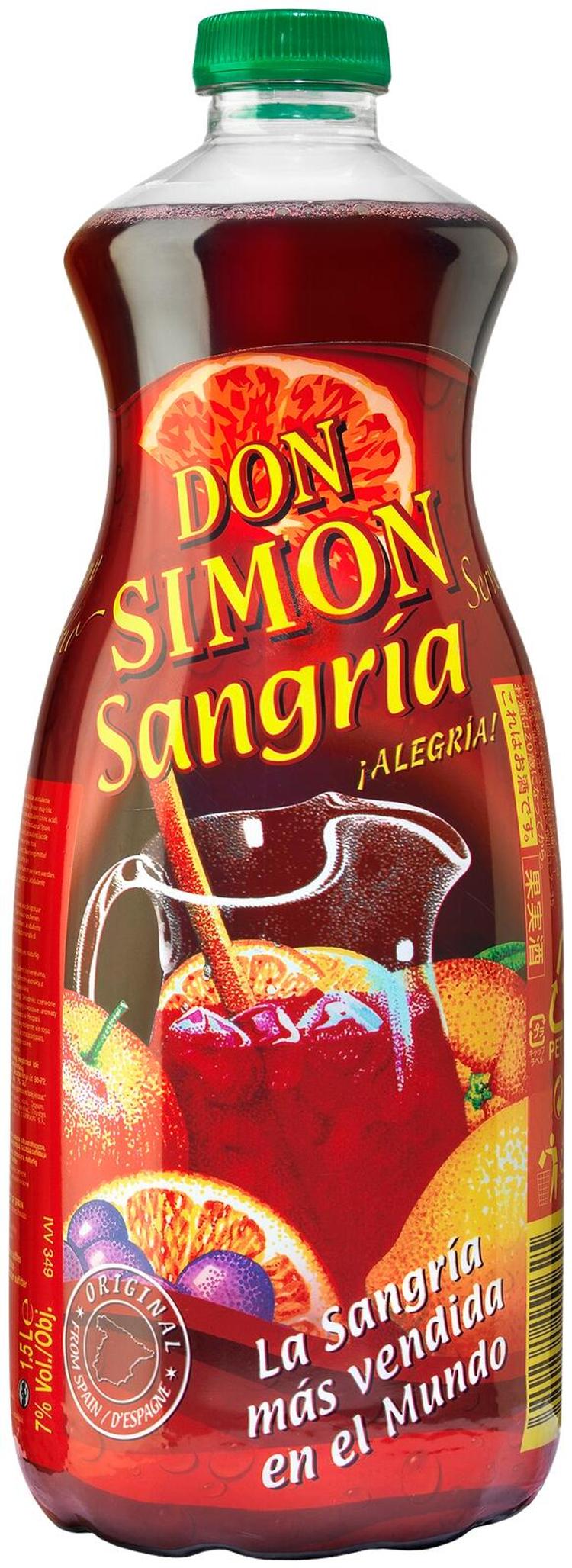 Sangria Don Simon 7% 1,5l PET